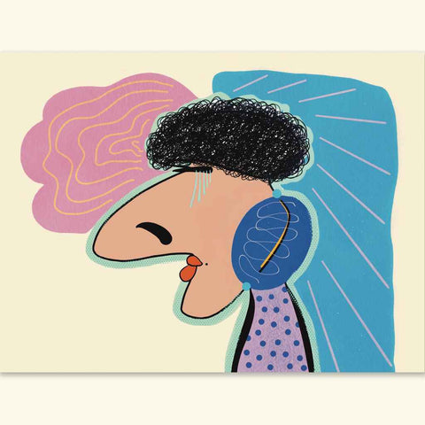 Májida II - Queen of Unbothered Digital Art Print Buy Now on Artezaar.com Online Art Gallery Dubai UAE