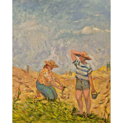 Many Paths, One Cause Oil Painting Buy Now on Artezaar.com Online Art Gallery Dubai UAE