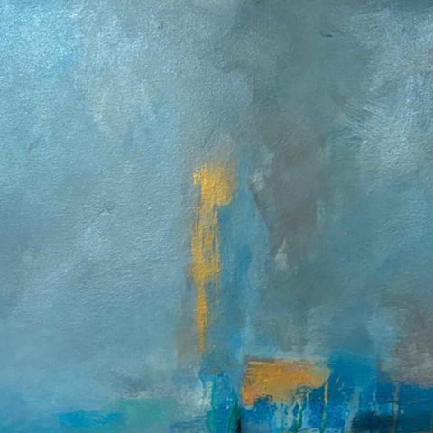 Many Paths One Destination Abstract Acrylic Painting Buy Now on Artezaar.com Online Art Gallery Dubai UAE