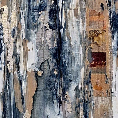 Memoir Abstract Mixed Media Painting Buy Now on Artezaar.com Online Art Gallery Dubai UAE