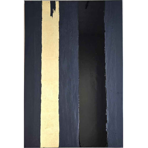 Midnight Gleam Abstract Mixed media Painting Buy Now on Artezaar.com Online Art Gallery Dubai UAE