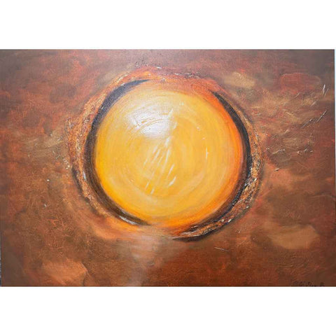 Mirror of Silence Acrylic Painting Buy Now on Artezaar.com Online Art Gallery Dubai UAE