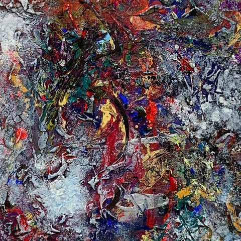Mist Abstract Acrylic Painting Buy Now on Artezaar.com Online Art Gallery Dubai UAE
