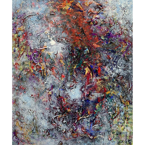 Mist Abstract Acrylic Painting Buy Now on Artezaar.com Online Art Gallery Dubai UAE
