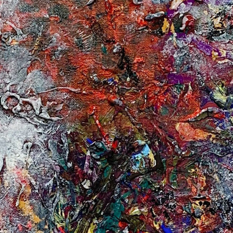 Mist Abstract Acrylic Painting Buy Now on Artezaar.com Online Art Gallery Dubai UAE
