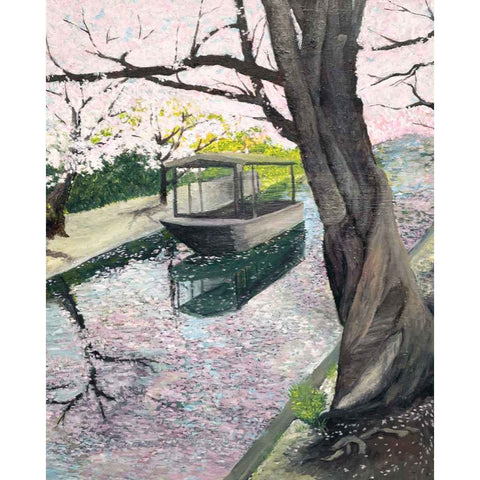 Miyabi -Elegance- Oil Painting Buy Now on Artezaar.com Online Art Gallery Dubai UAE