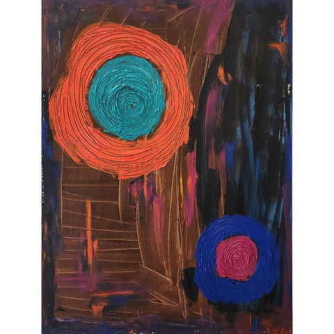 Mommy Two Abstract Oil Painting Buy Now on Artezaar.com Online Art Gallery Dubai UAE