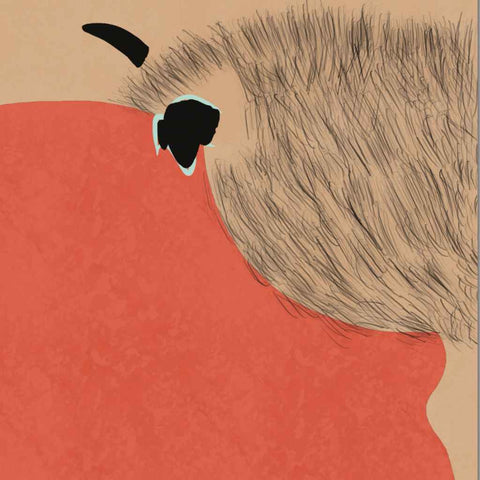 Mr. Beard Digital Art Print Buy Now on Artezaar.com Online Art Gallery Dubai UAE
