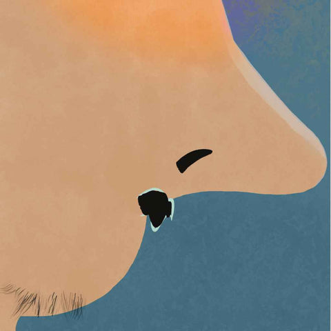 Mr No Moustache Digital Art Print Buy Now on Artezaar.com Online Art Gallery Dubai UAE