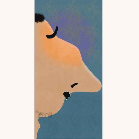Mr No Moustache Digital Art Print Buy Now on Artezaar.com Online Art Gallery Dubai UAE