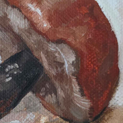 Mushroom Oil Painting Buy Now on Artezaar.com Online Art Gallery Dubai UAE