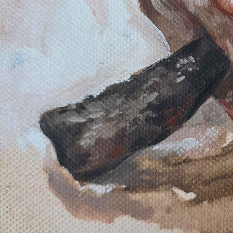 Mushroom Oil Painting Buy Now on Artezaar.com Online Art Gallery Dubai UAE