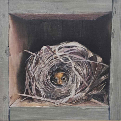 My Home Oil Painting Buy Now on Artezaar.com Online Art Gallery Dubai UAE