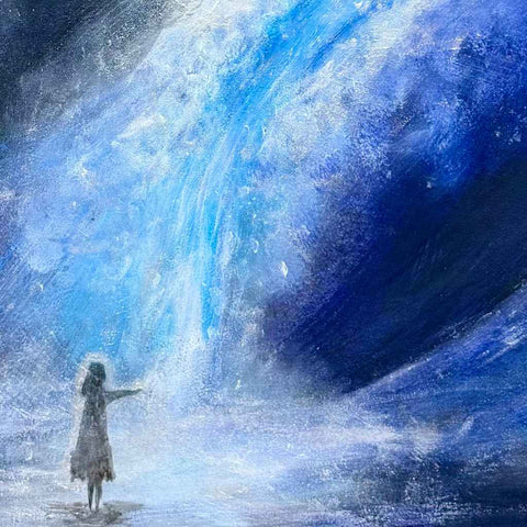 My Soul in a Piece of Art Acrylic Painting Buy Now on Artezaar.com Online Art Gallery Dubai UAE