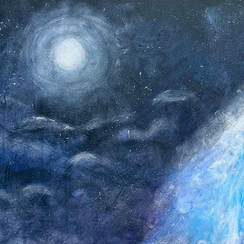 My Soul in a Piece of Art Acrylic Painting Buy Now on Artezaar.com Online Art Gallery Dubai UAE