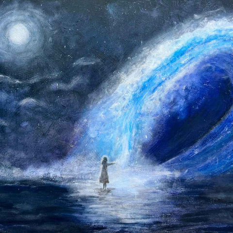 My Soul in a Piece of Art Acrylic Painting Buy Now on Artezaar.com Online Art Gallery Dubai UAE