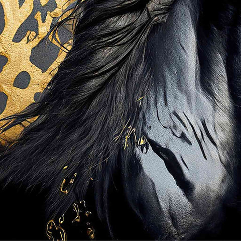 Mystic Stallion Mixed Media Painting Buy Now on Artezaar.com Online Art Gallery Dubai UAE