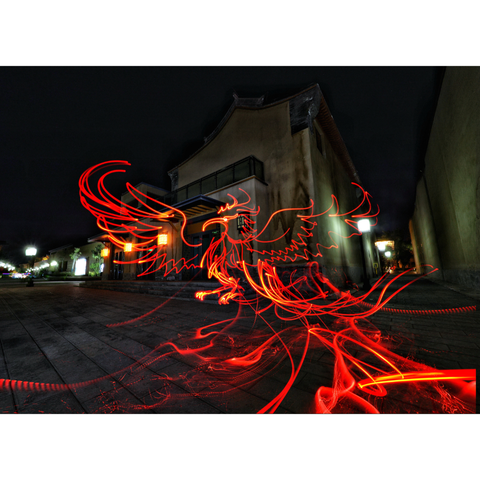 Mythical Creatures – Roc - Light Painting Art- Artezaar.com Online Art Gallery