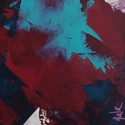 Nameless Vol. 1 Acrylic Painting Buy Now on Artezaar.com Online Art Gallery Dubai UAE