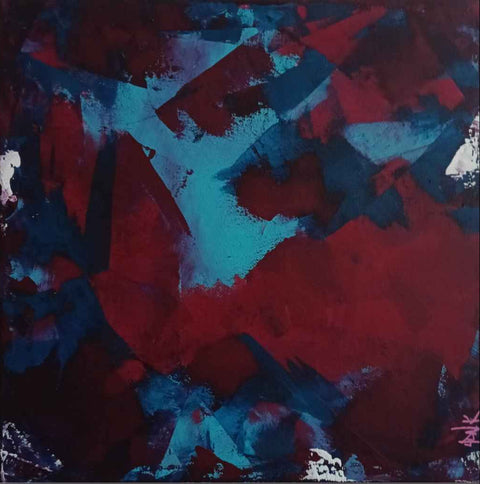 Nameless Vol. 2 Acrylic Painting Buy Now on Artezaar.com Online Art Gallery Dubai UAE