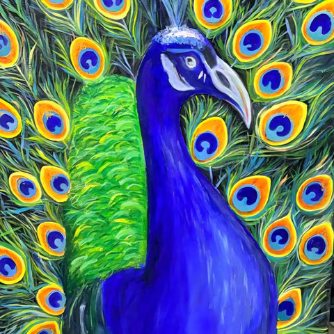 Nature's Jewel Abstract Oil painting Buy Now on Artezaar.com Online Art Gallery Dubai UAE