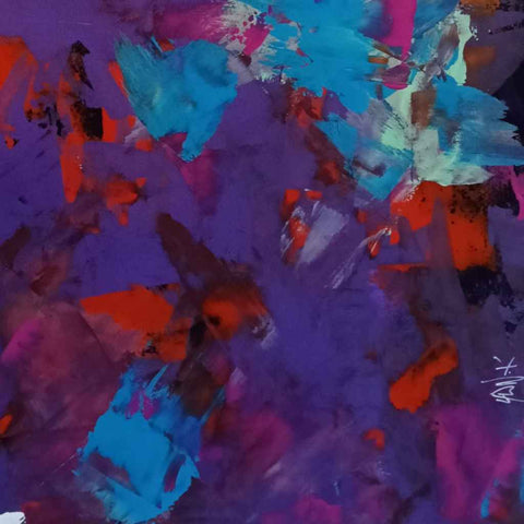 Never Call Me Forgettable Vol. 1 Acrylic Painting Buy Now on Artezaar.com Online Art Gallery Dubai UAE