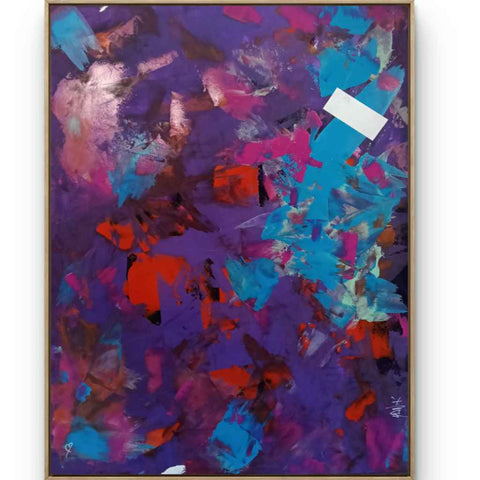 Never Call Me Forgettable Vol. 1 Acrylic Painting Buy Now on Artezaar.com Online Art Gallery Dubai UAE