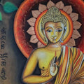 Nirvana Buddha Mixed media Painting Buy Now on Artezaar.com Online Art Gallery Dubai UAE