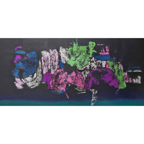 Nocturne Mixed Media Painting Buy Now on Artezaar.com Online Art Gallery Dubai UAE