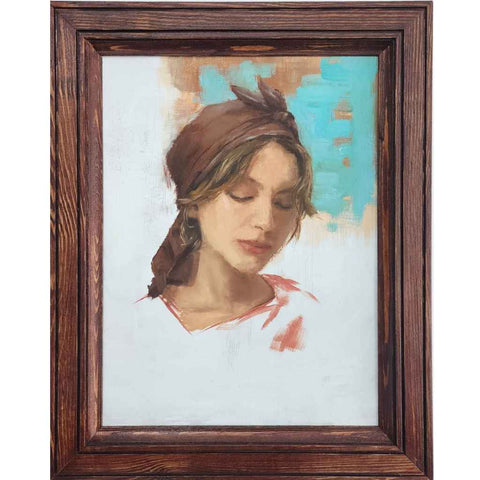 Nora Oil Painting Buy Now on Artezaar.com Online Art Gallery Dubai UAE