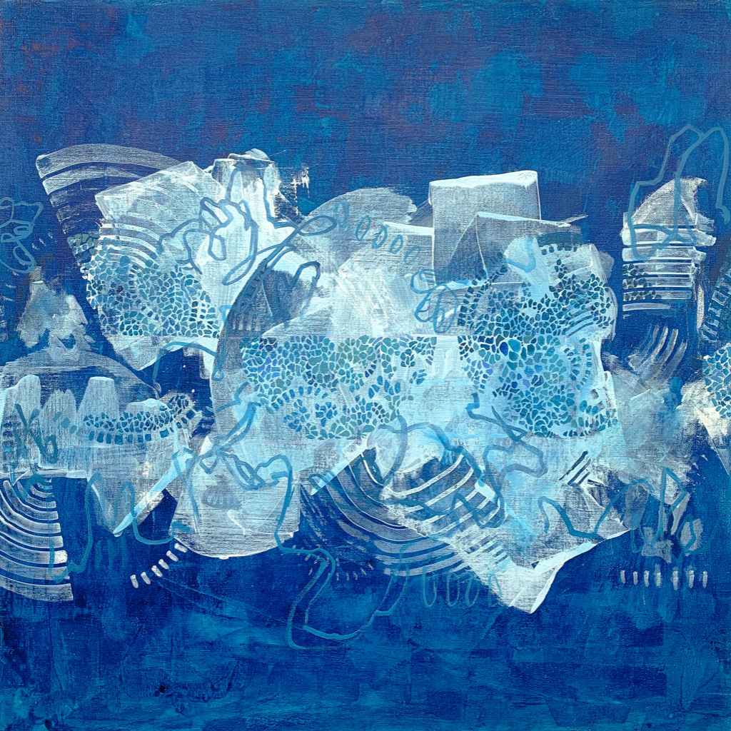 November | Abstract Acrylic Painting | Artezaar Art Gallery Dubai ...