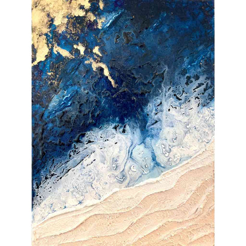 Ocean Abstract Acrylic Painting Buy Now on Artezaar.com Online Art Gallery Dubai UAE