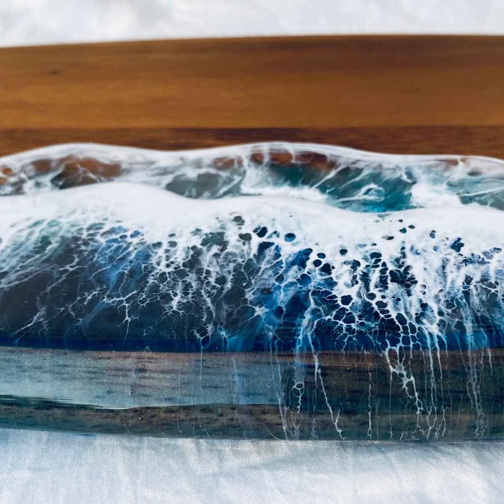 Ocean Inspired Resin Serving Board | Home Decor | Artezaar.com ...