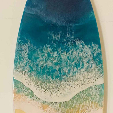 Ocean Wave Mixed Media Artwork Buy Now on Artezaar.com Online Art Gallery Dubai UAE