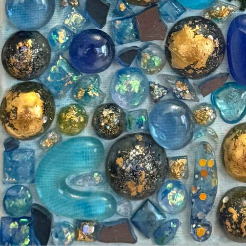Oceanic Mixed Media Artwork Buy Now on Artezaar.com Online Art Gallery Dubai UAE