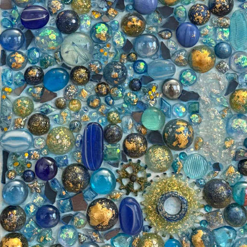 Oceanic Mixed Media Artwork Buy Now on Artezaar.com Online Art Gallery Dubai UAE