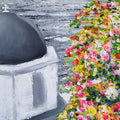 Once Upon A Time In Santorini Oil Painting Buy Now on Artezaar.com Online Art Gallery Dubai UAE