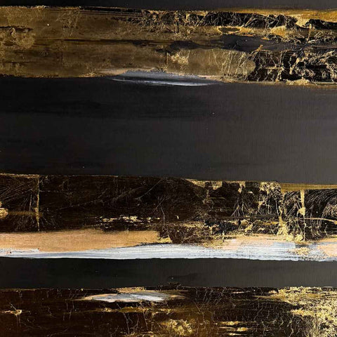 Order & Opulence Abstract Mixed Media Painting Buy Now on Artezaar.com Online Art Gallery Dubai UAE