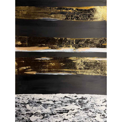 Order & Opulence Abstract Mixed Media Painting Buy Now on Artezaar.com Online Art Gallery Dubai UAE