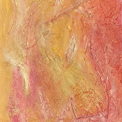 Organic Memories Acrylic Painting Buy Now on Artezaar.com Online Art Gallery Dubai UAE