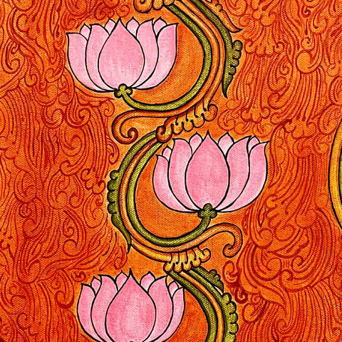 Padma - Acrylic Painting - Artezaar.com Online Art Gallery
