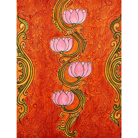 Padma - Acrylic Painting - Artezaar.com Online Art Gallery
