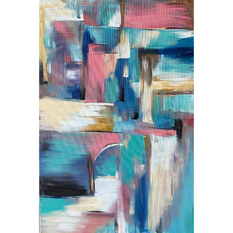 Pastel Dreams Abstract Acrylic Painting Buy Now on Artezaar.com Online Art Gallery Dubai UAE