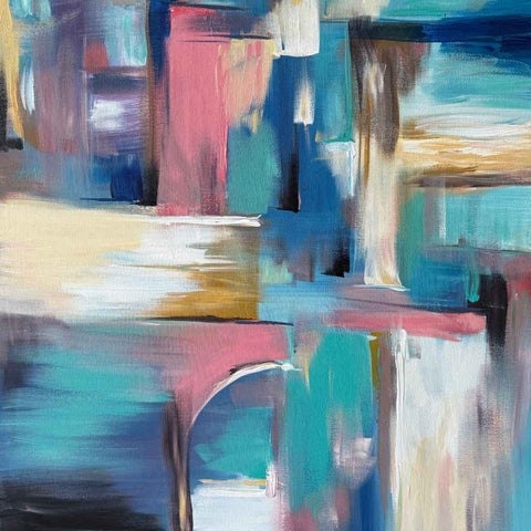 Pastel Dreams Abstract Acrylic Painting Buy Now on Artezaar.com Online Art Gallery Dubai UAE