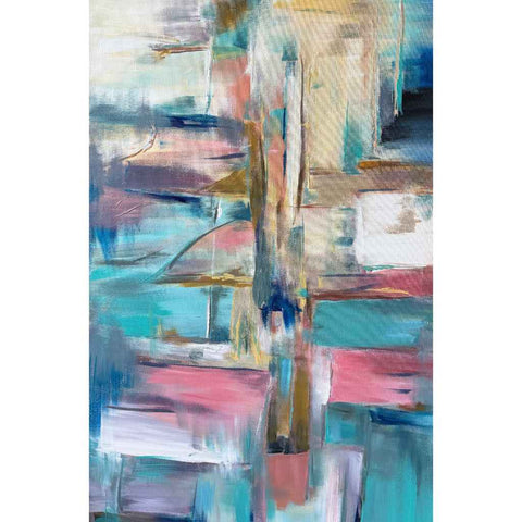Pastel Light Abstract Acrylic Painting Buy Now on Artezaar.com Online Art Gallery Dubai UAE