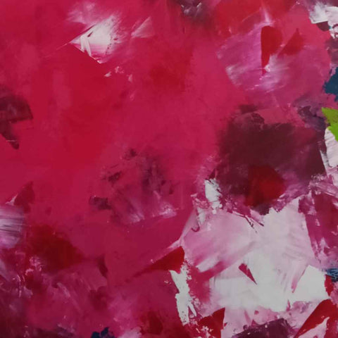 Peachy, As in All Good Acrylic Painting Buy Now on Artezaar.com Online Art Gallery Dubai UAE