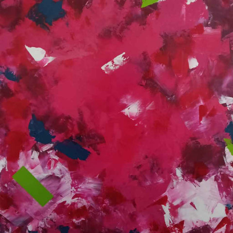 Peachy, As in All Good Acrylic Painting Buy Now on Artezaar.com Online Art Gallery Dubai UAE