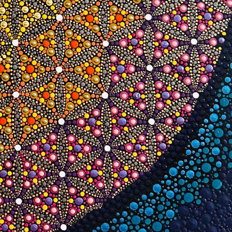 Peacock Acrylic Painting Buy Now on Artezaar.com Online Art Gallery Dubai UAE