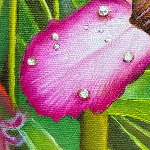 Pearls Of Dawn - Oil Painting - Artezaar.com Online Art Gallery
