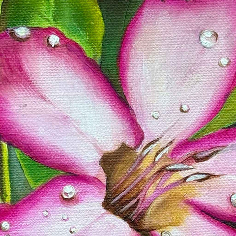 Pearls Of Dawn - Oil Painting - Artezaar.com Online Art Gallery